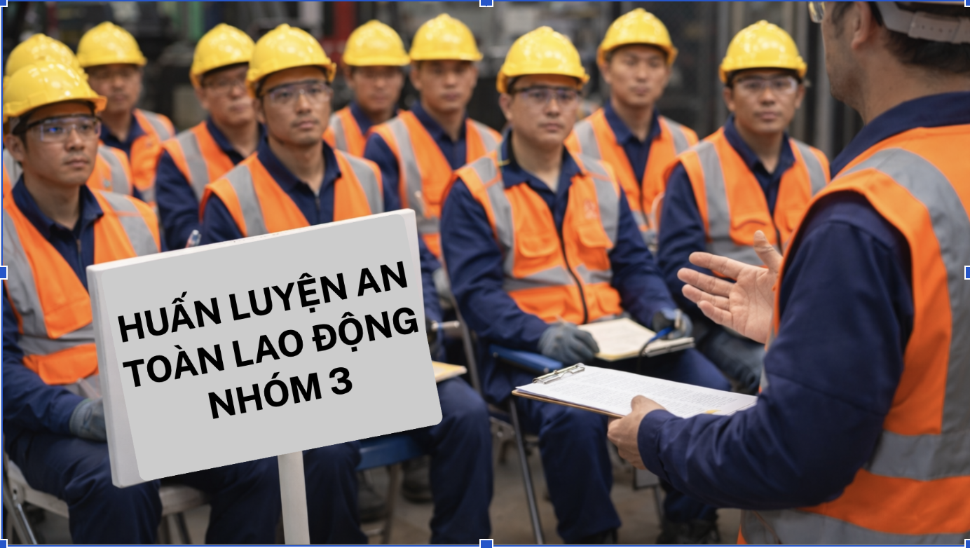 Huấn luyện an toàn lao động nhóm 3 có bắt buộc không? Doanh nghiệp cần biết.